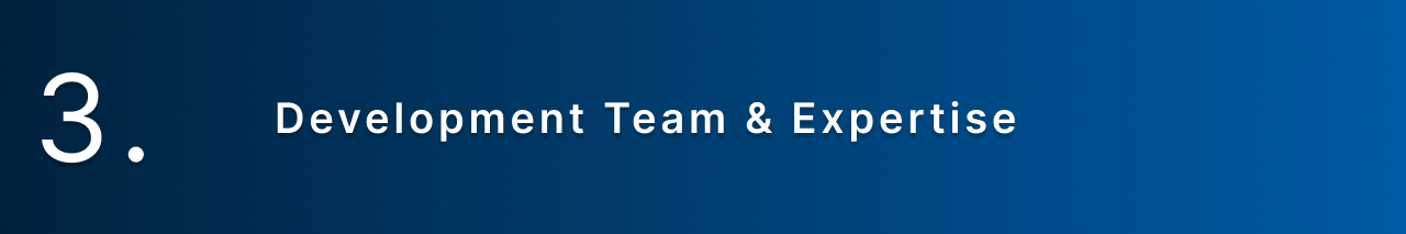 Developments Team & Expertise