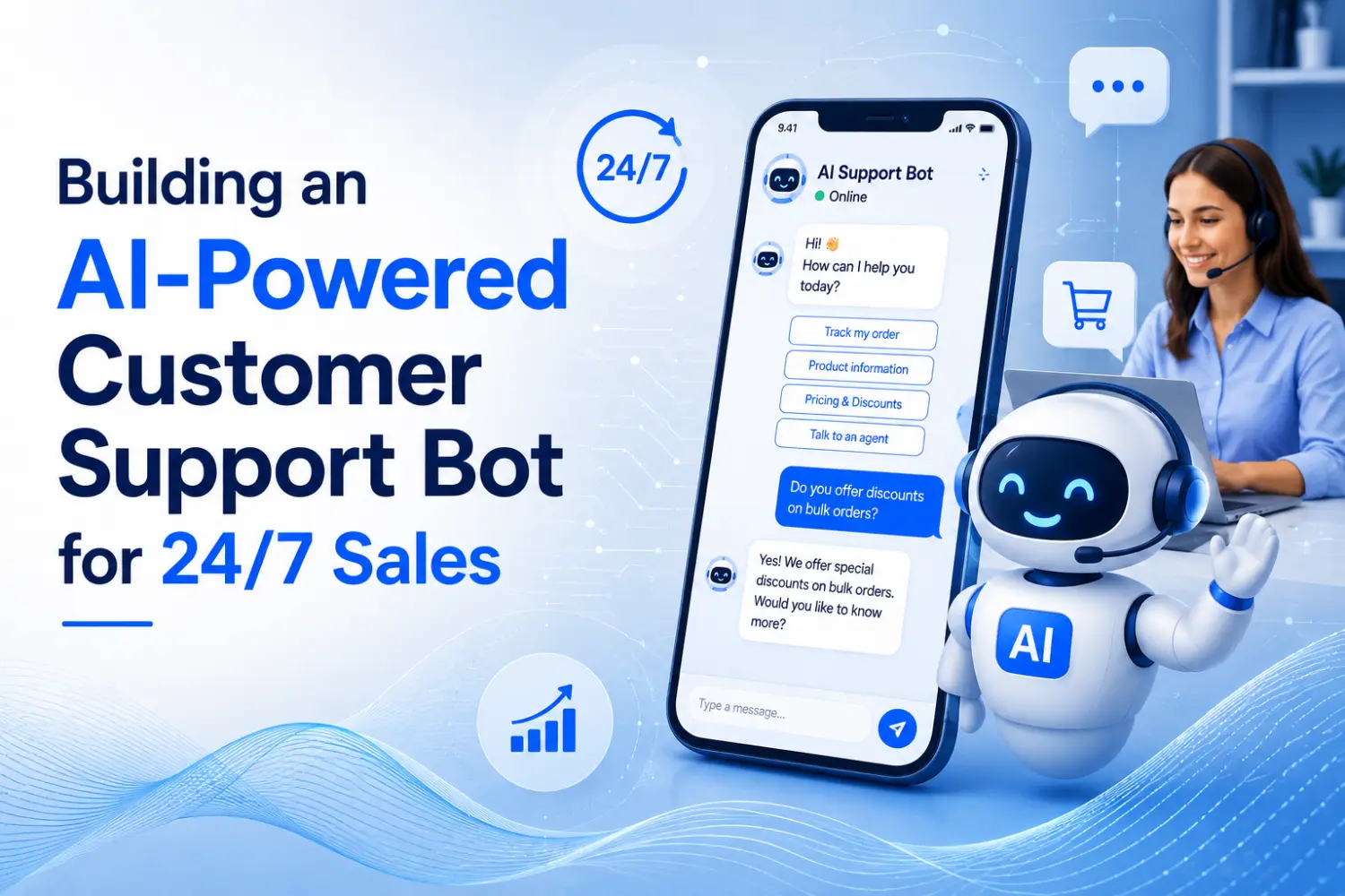 Building an AI-Powered Customer Support Bot for 24/7 Sales