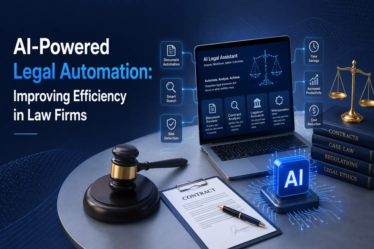 AI-Powered Legal Automation: Improving Efficiency in Law Firms