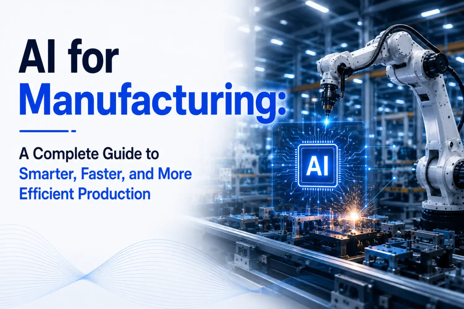 AI for Manufacturing: A Complete Guide to Smarter, Faster, and More Efficient Production