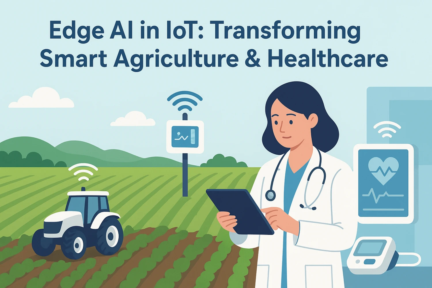 Edge AI in IoT: Transforming Smart Agriculture & Healthcare