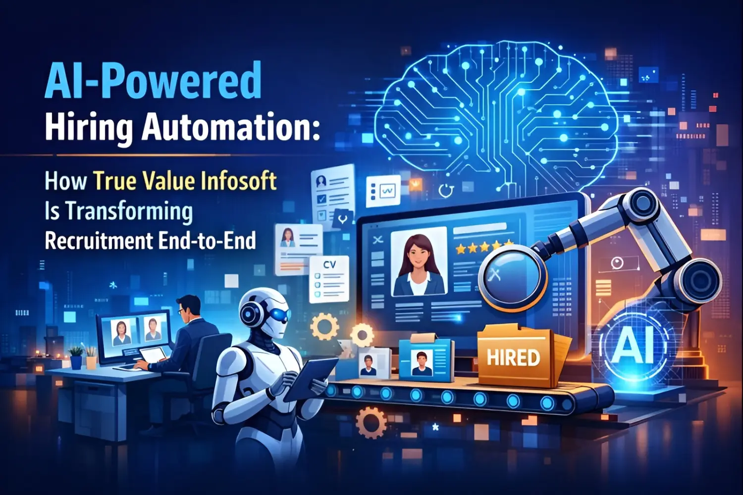 AI-Powered Hiring Automation: How True Value Infosoft Is Transforming Recruitment End-to-End