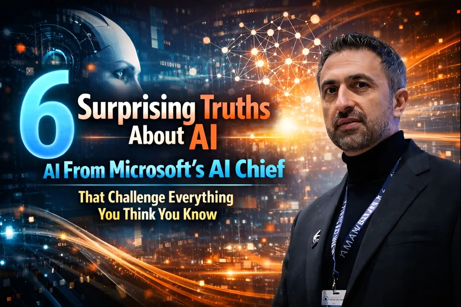 6 Surprising Truths About AI From Microsoft's AI Chief That Challenge Everything You Think You Know