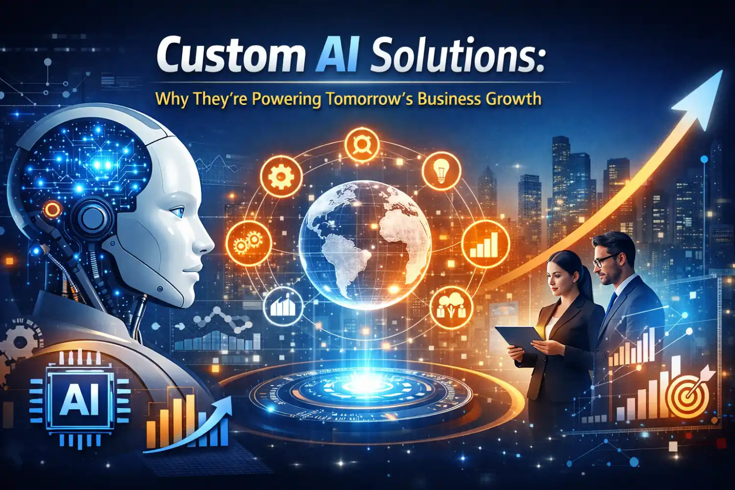 Custom AI Solutions: Why They’re Powering Tomorrow’s Business Growth