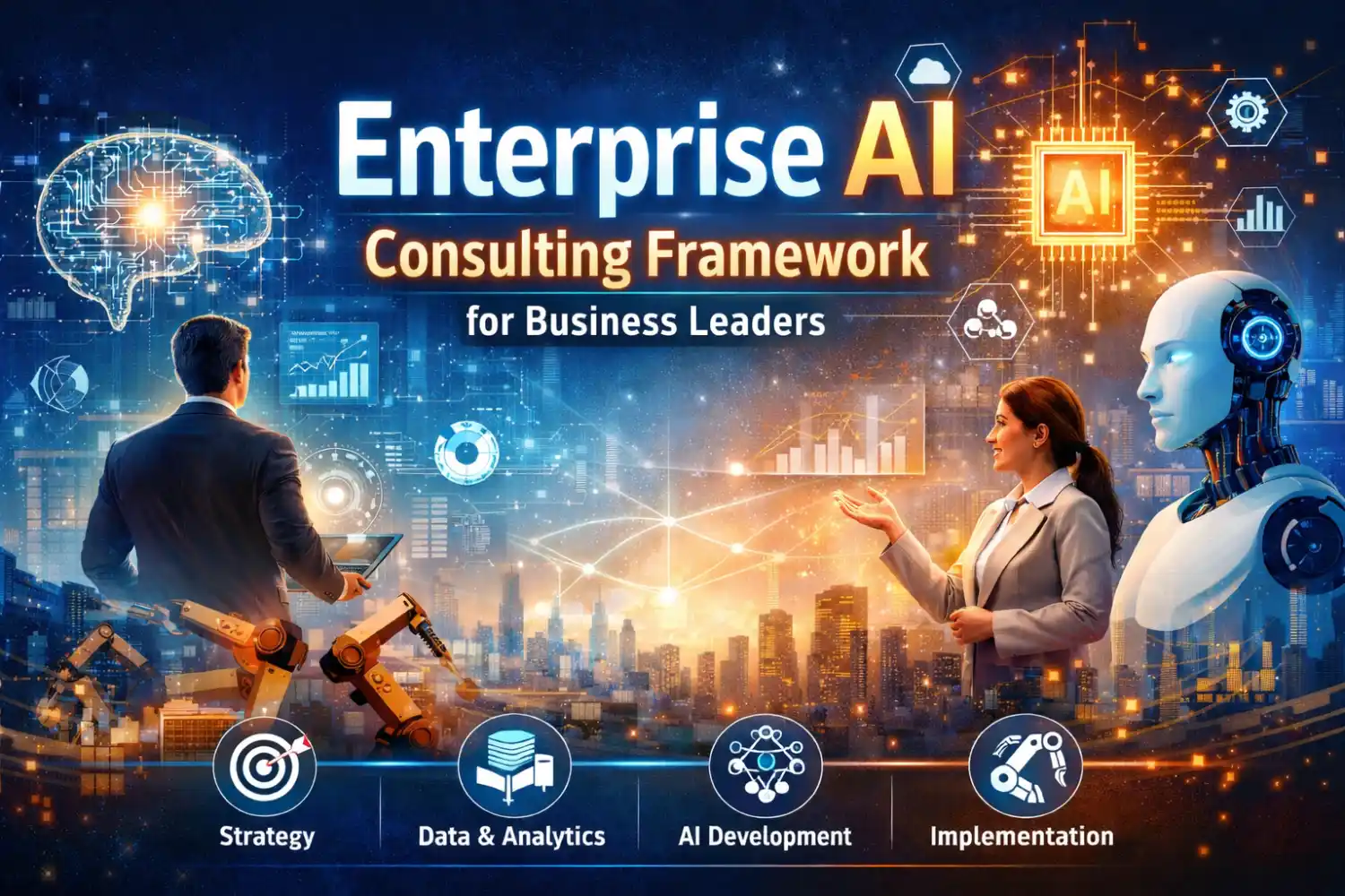 Enterprise AI Consulting Framework for Business Leaders | True Value Infosoft Pvt. Ltd.