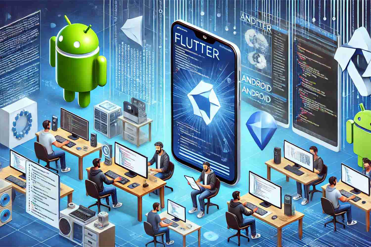 Flutter-powered Android app development company in India