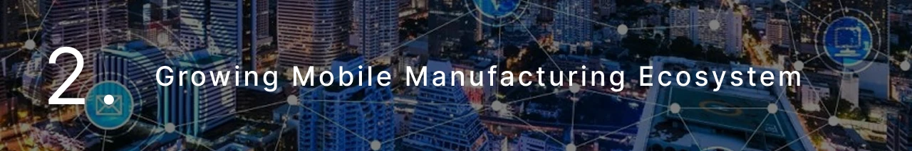 Growing Mobile Manufacturing Ecosystem
