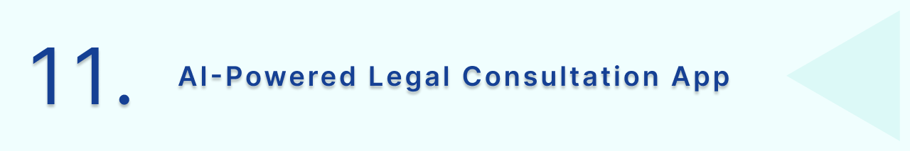 AI-powered Legel consultations App