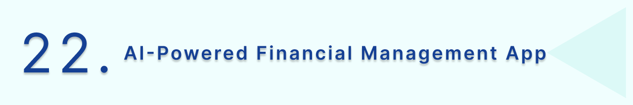 AI-powered Financial Management App