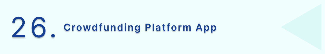 Crowdfunding Platform App