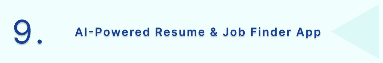 AI-powered Resume & Job Finder App