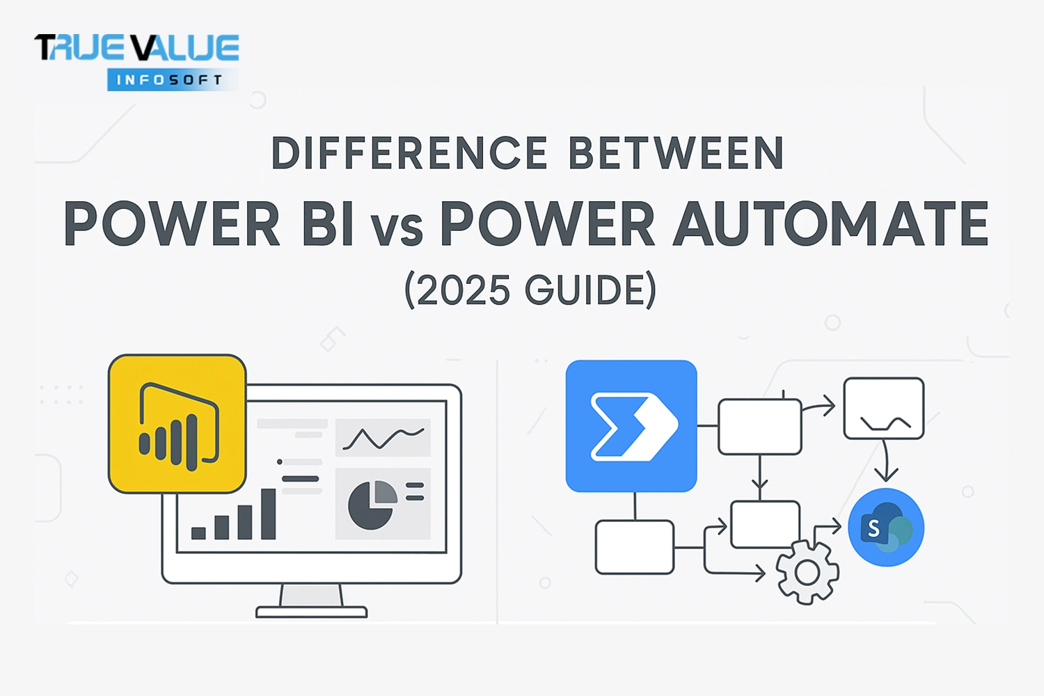 Difference Between Power BI & Power Automate (2025 Guide)