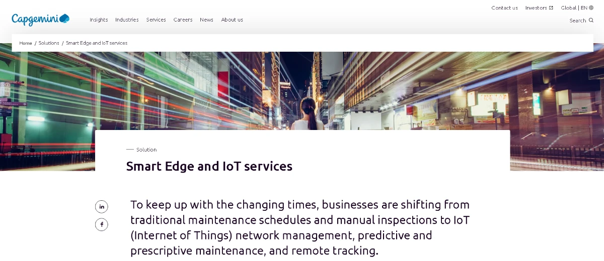 Capgemini IoT Solutions