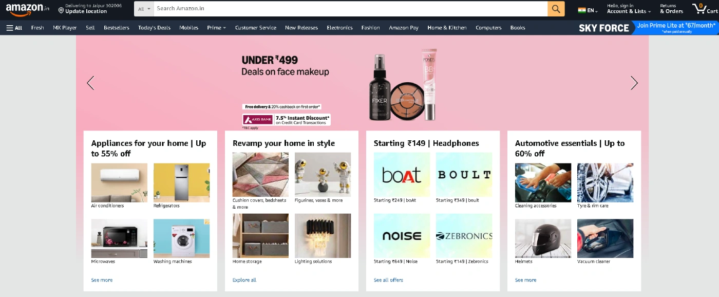Key Features of Amazon