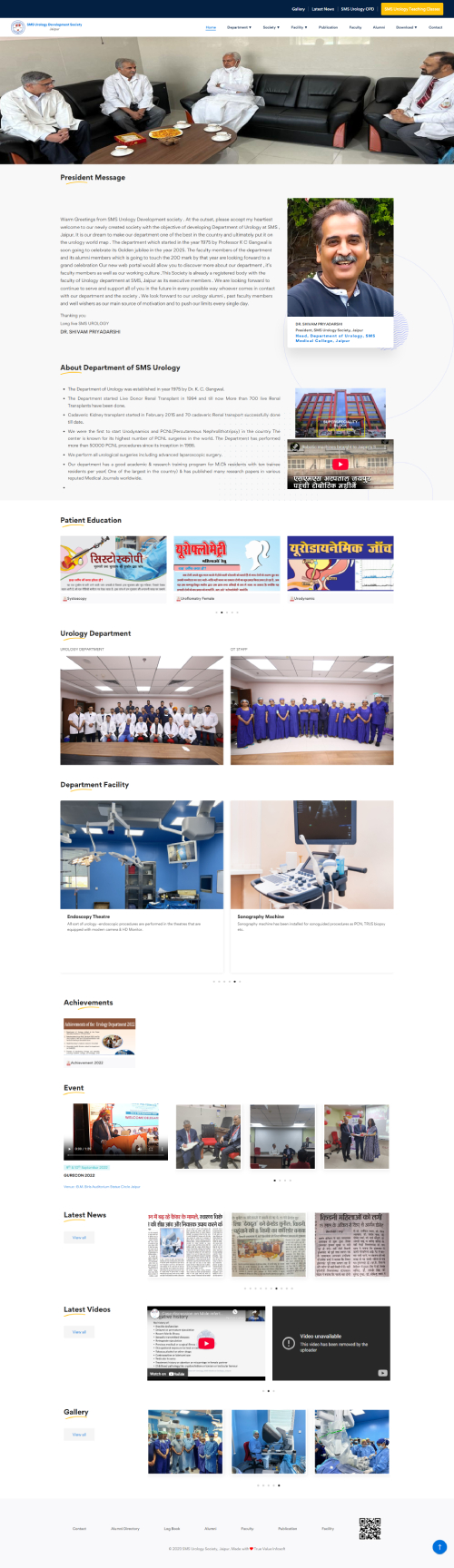 Portfolio Website - True Value Infosoft
